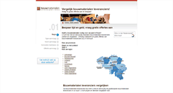 Desktop Screenshot of bouwmaterialen-leveranciers.be